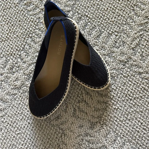 Rothy's Black Espadrilles - Picture 2 of 4